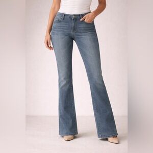 7 For All Mankind Bootcut Denim Jeans | Blue-Gray Wash | Size 30